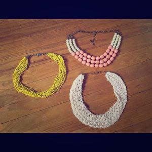 Statement necklace bundle! FREE with a bundle!!